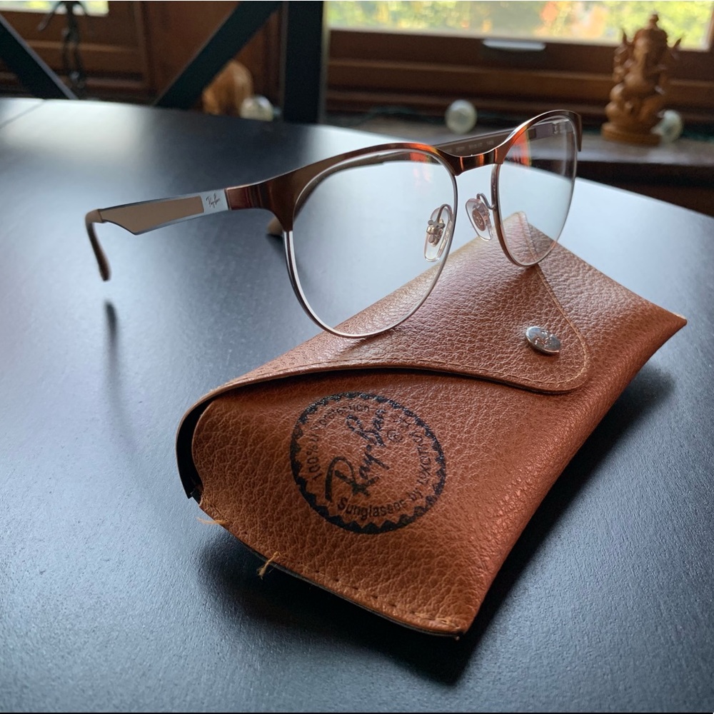 Ray-Ban  RB6365 - Brown; Gunmetal glasses